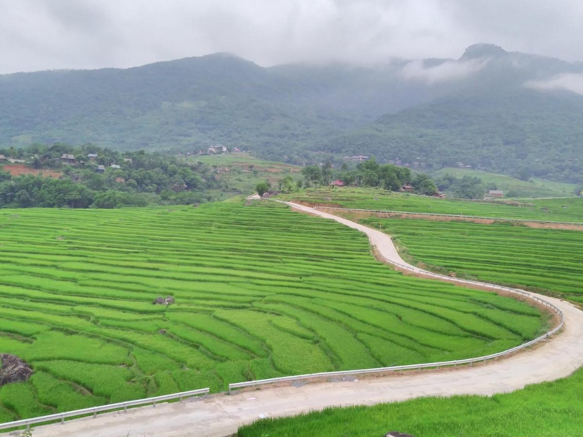 Puluong Bamboo Villa Huong Ba Thuoc Ngoại thất bức ảnh