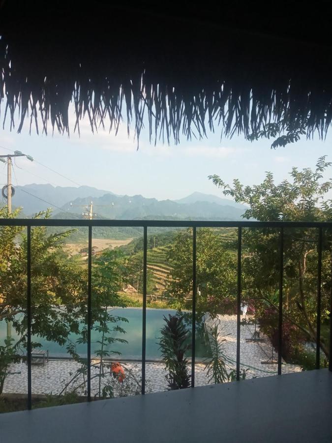 Puluong Bamboo Villa Huong Ba Thuoc Phòng bức ảnh