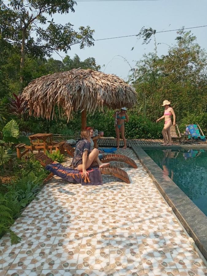 Puluong Bamboo Villa Huong Ba Thuoc Ngoại thất bức ảnh